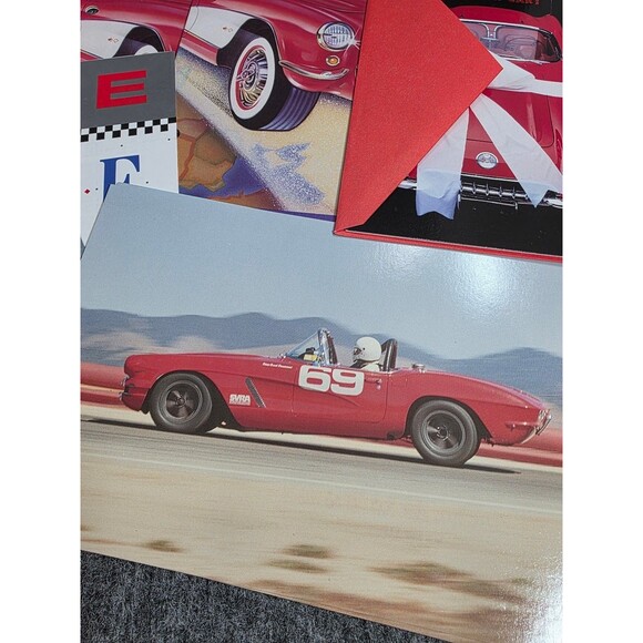 Vintage Corvette Ephemera Lot 1992 Calendar, Brochures & Cards USA - Picture 2 of 10